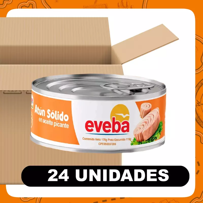 Bulto Eveba Atún Picante 170g