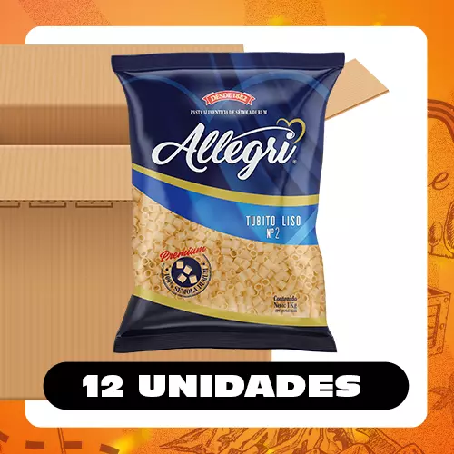 Bulto Allegri Pasta Tubito 2 1kg