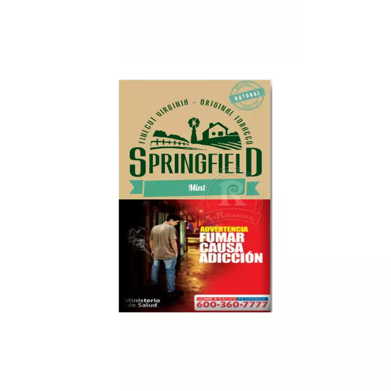 Tabaco Springfield Mint 40 Grs