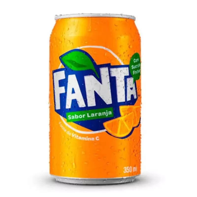 Fanta laranja lata