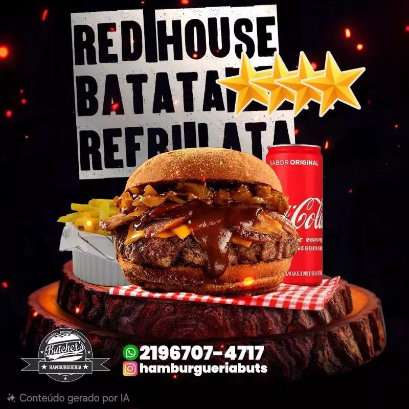 Red House, Batata Esp P, Refri Lata