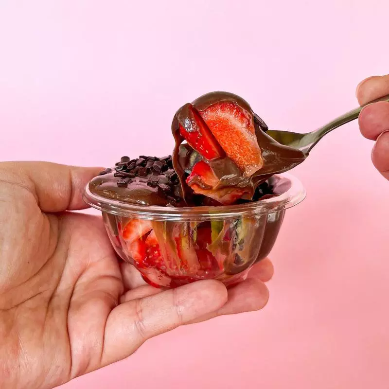 Escondidinho de Morango & Chocolate