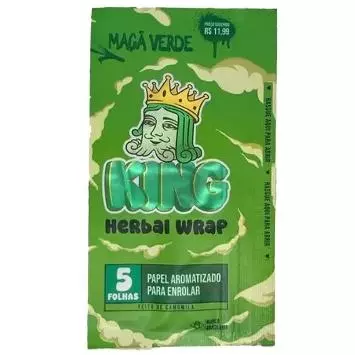 KING BLUNT HERBA WRAP MAÇA VERDE