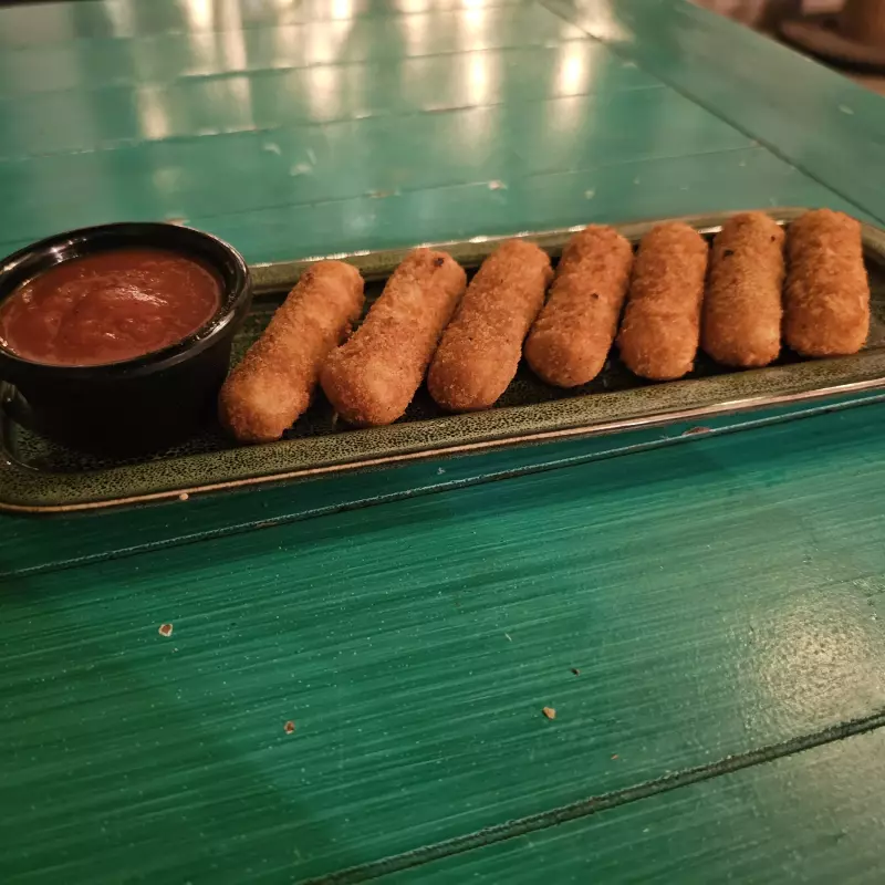 Deditos de queso mozzarella