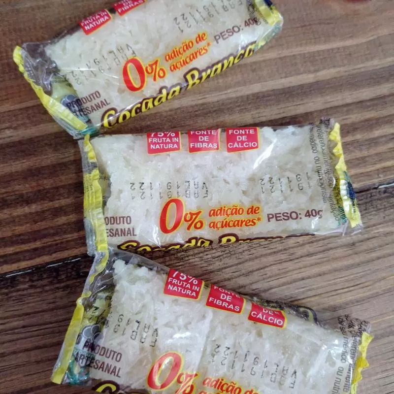Cocada branca (barra 40g)