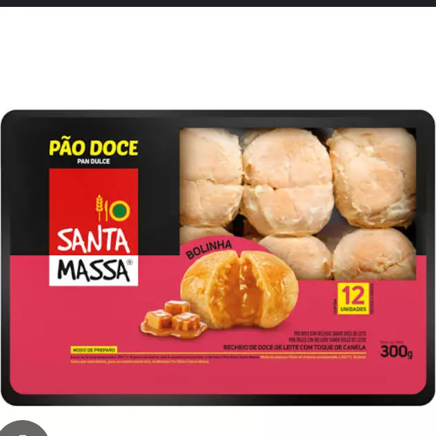 PÃO DOCE SANTA MASSA