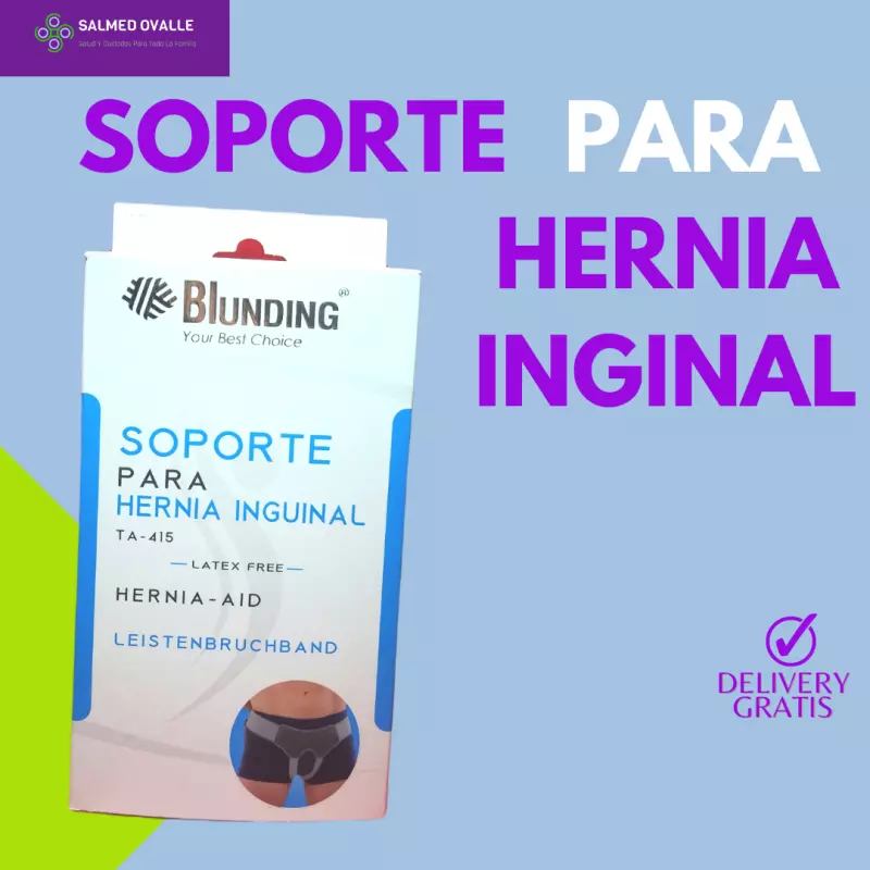 SOPORTE PARA HERNIA INGUINAL