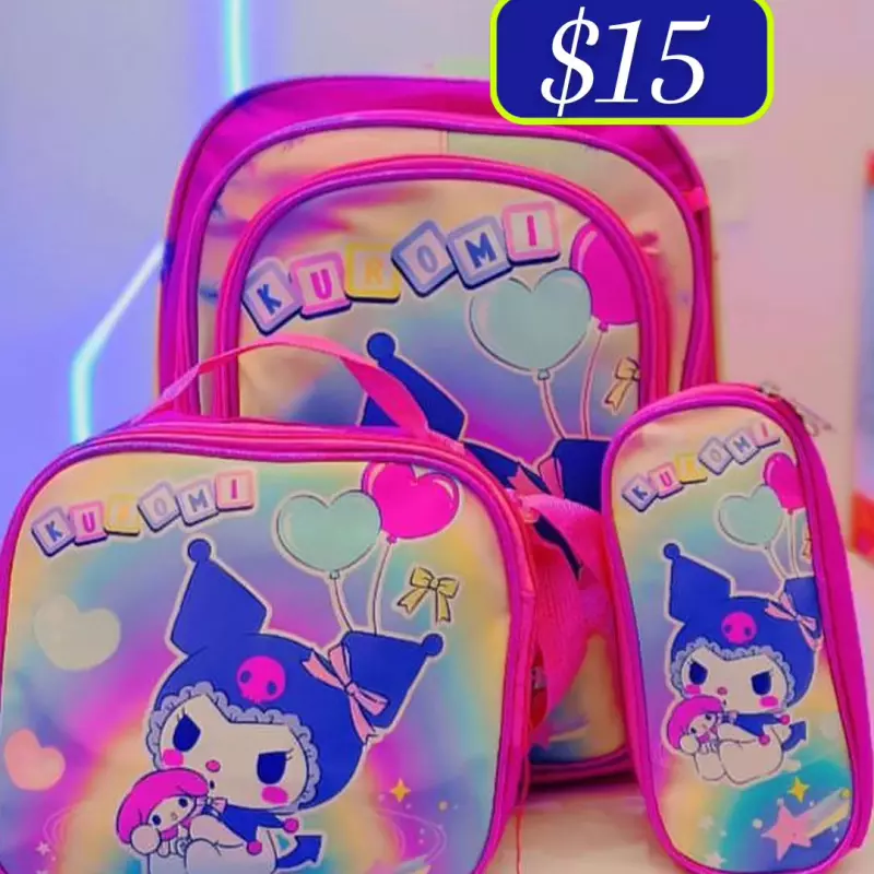 Bolsos Escolares Tripack