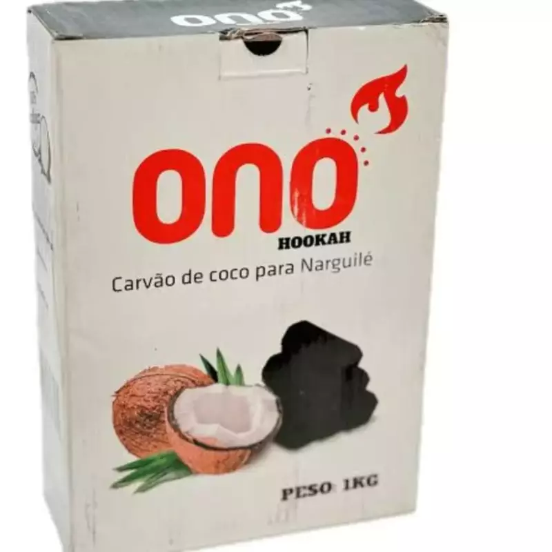 Caixa Carvão Ono Coco 1kg