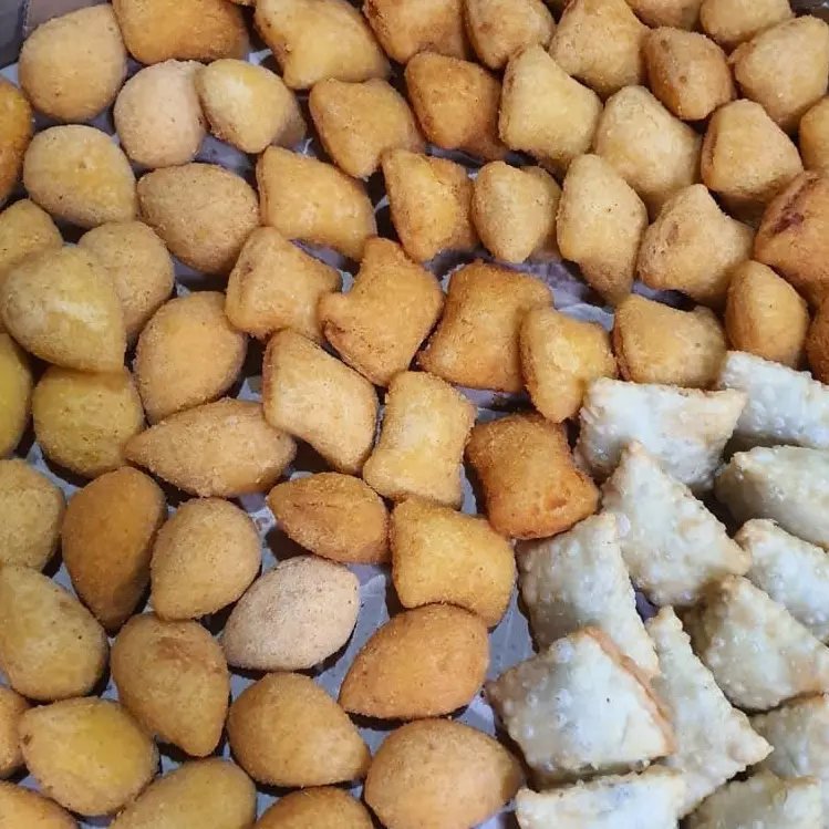 50 salgados de festa