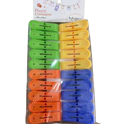 Pinza ropa plástica