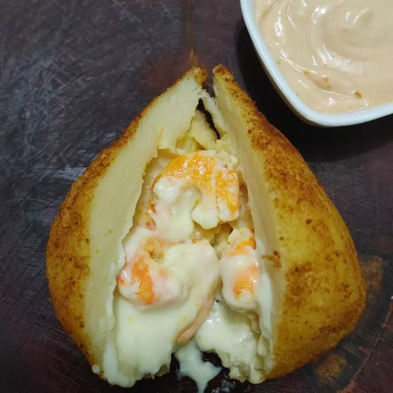 Camarão c/ cream cheese