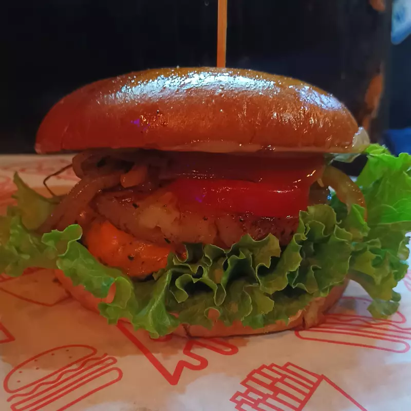 Aloha burger.