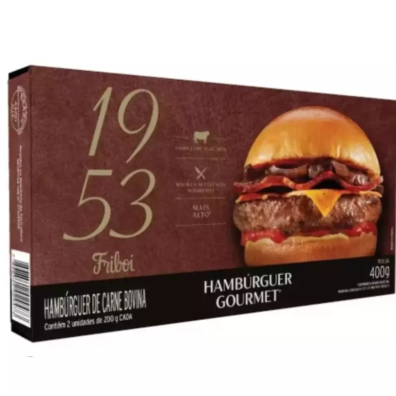 HAMBÚRGUER GOURMET 1953 FRIBOI