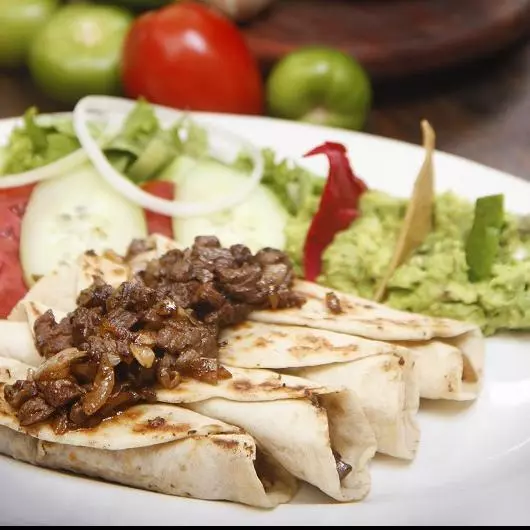 Tacos de arrachera
