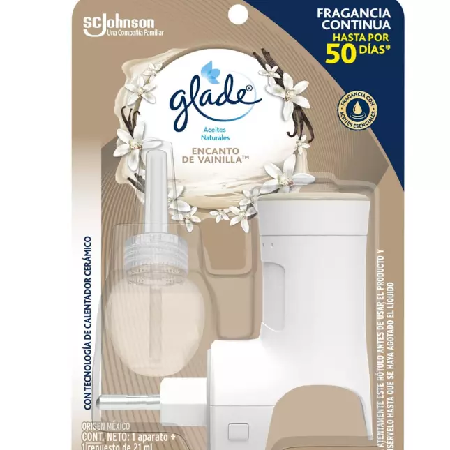 Glade enchufe +repuesto flores de va