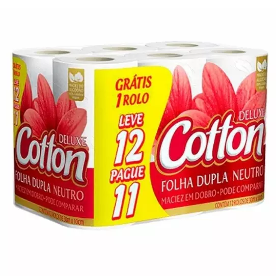 Papel higiênico folha dupla