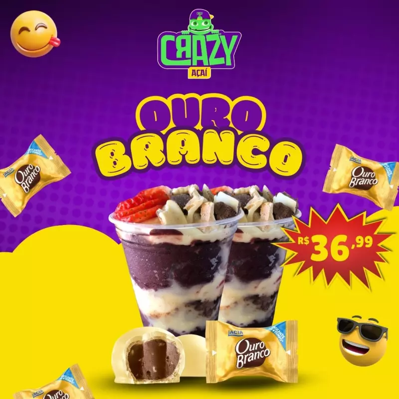 Combo Ouro Branco 500ml 5% OFF