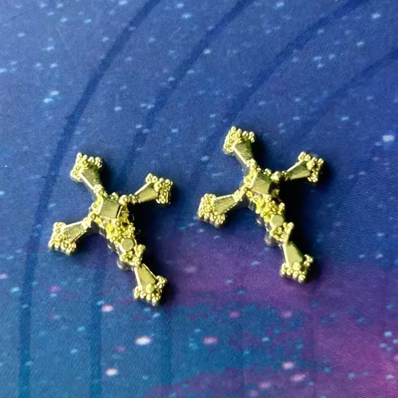 Par De Cruz N•7 Dourado