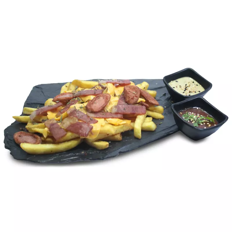SALCHIPAPA BACON