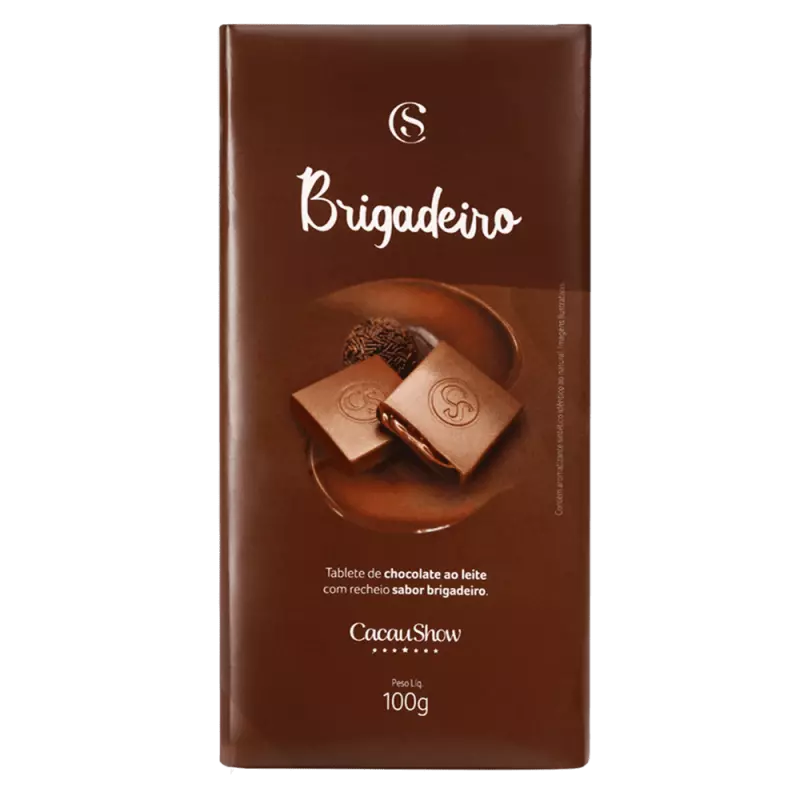 Tablete brigadeiro 100g