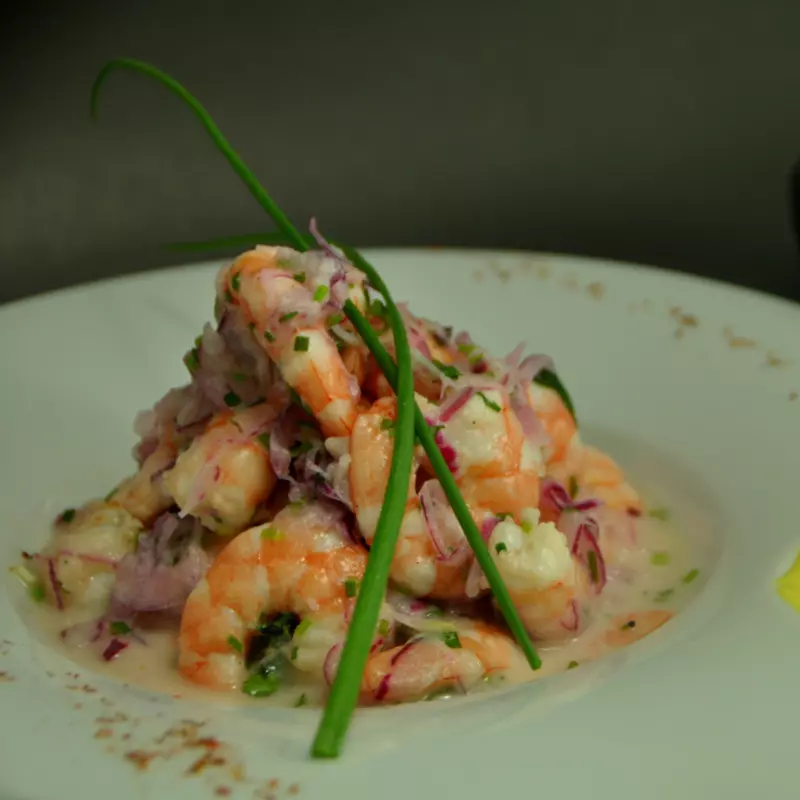 Ceviche Peruano de camarón