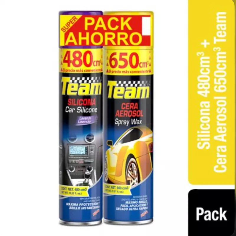 Pack renovador + cera Team