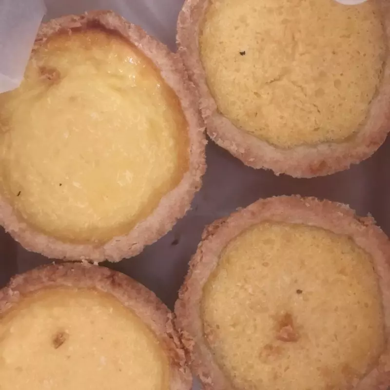 2 Tartaletas de maíz verde con queso