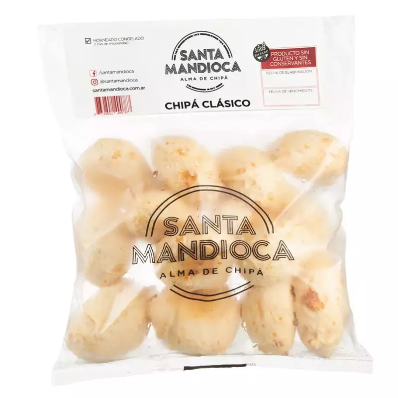 Chipa horneado Santa Mandioca