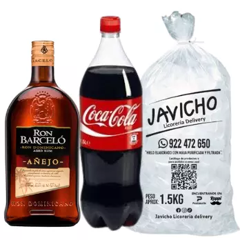 Combo Barcelo añejo 1 litro