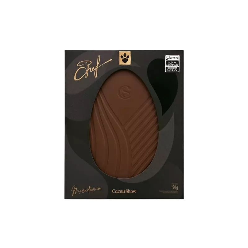 Tablete do Chef Macadâmia 120g