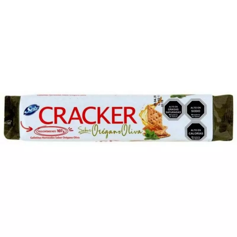 Galleta Cracker Oregano 107 grs