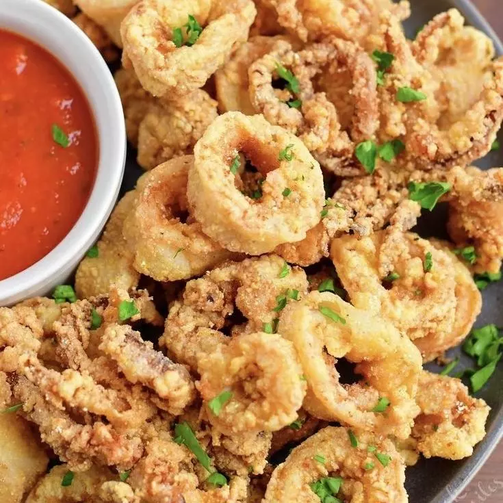 Fried calamari