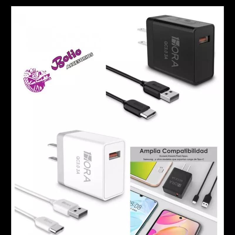 Clave: GAR092 Cargador 3.0 18W TC(copy)