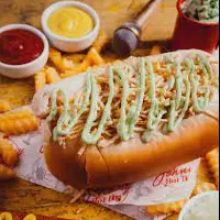 Hot dog bacon cream cheese