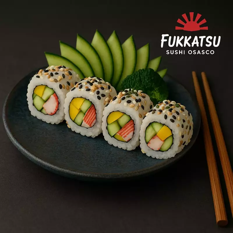 URAMAKI CALIFÓRNIA (08pçs)