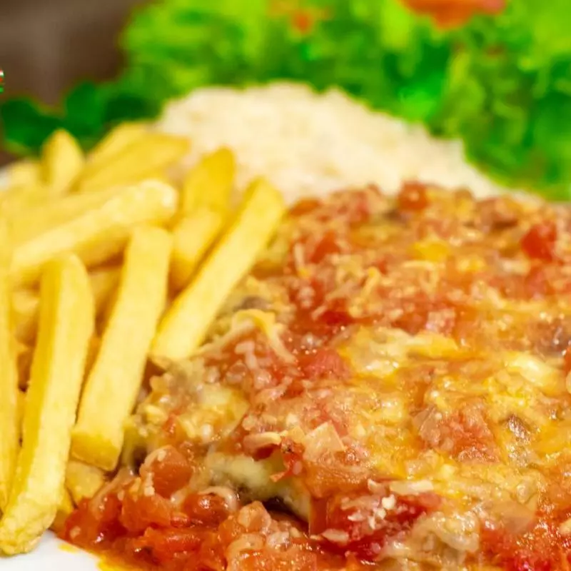 Bife a Parmegiana DUPLO