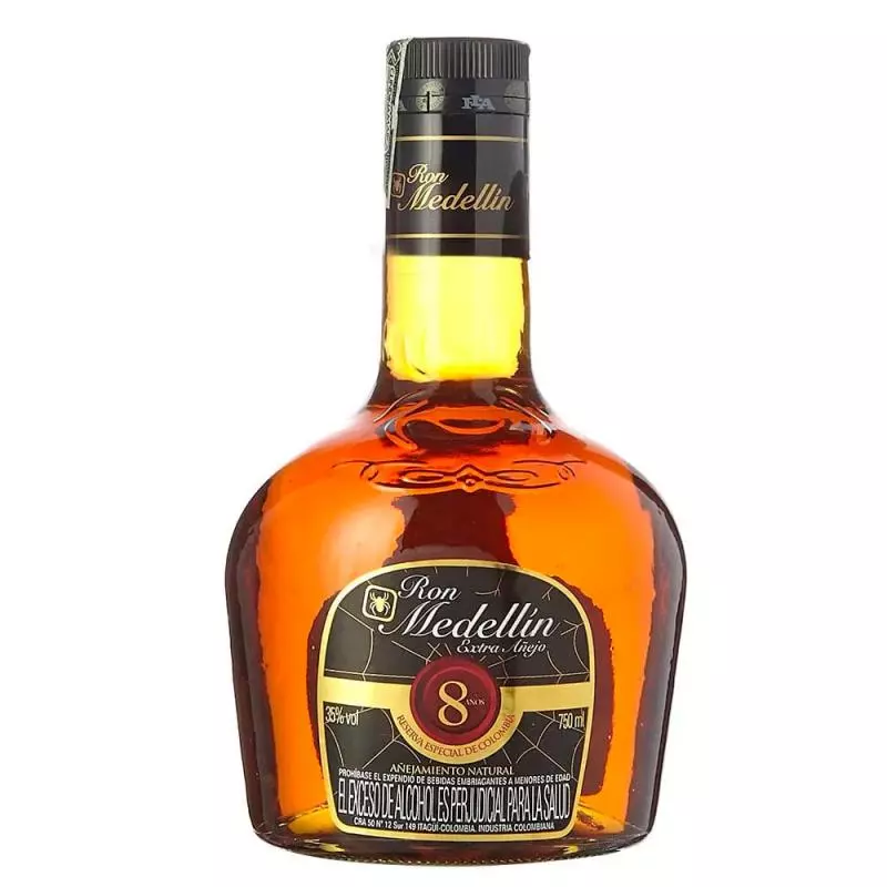 Ron Medellín 8 Años botella x 750ml