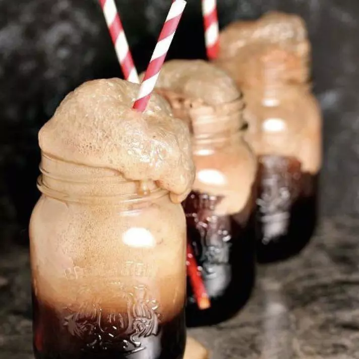 Coca Cola con helado