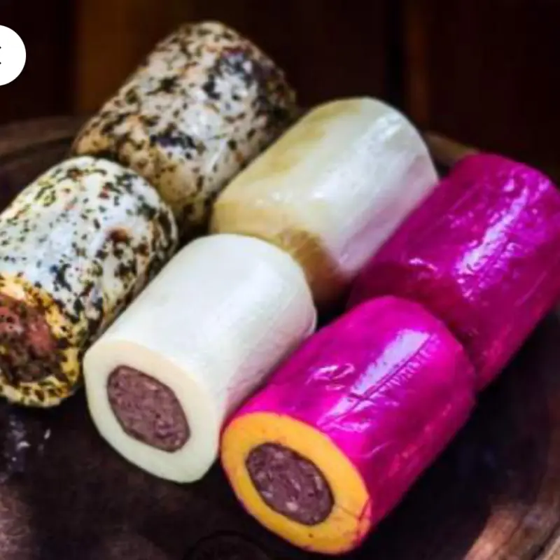 Provolone Recheado com Salame