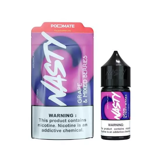 PodMate Grape & Mixed Berries- 50mg