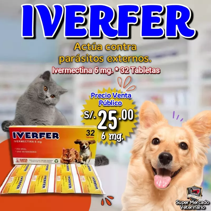 Iverfer 6 MG Tabs