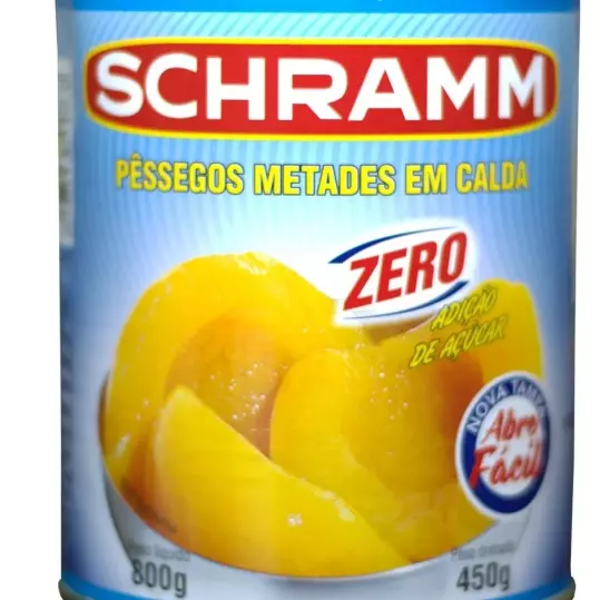 Pêssego Em Calda Zero Açúcar