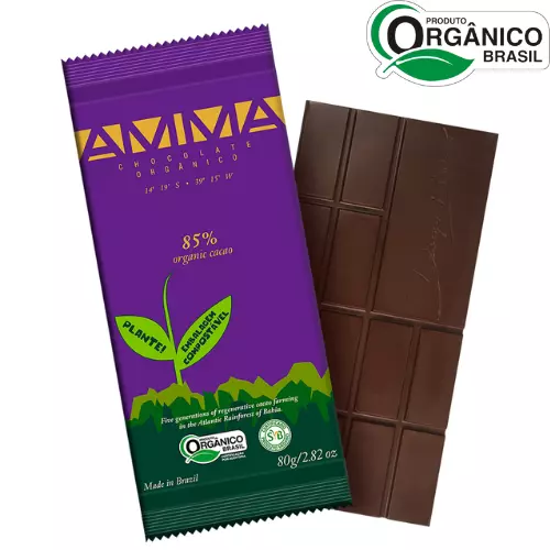 Barra de Chocolate Orgânico 85g