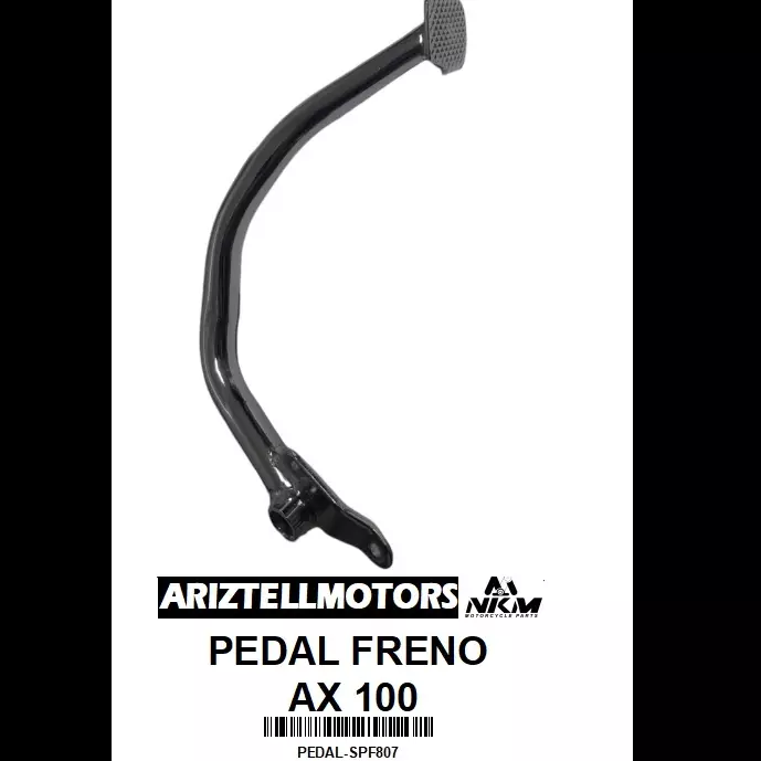 PEDAL FRENO AX100