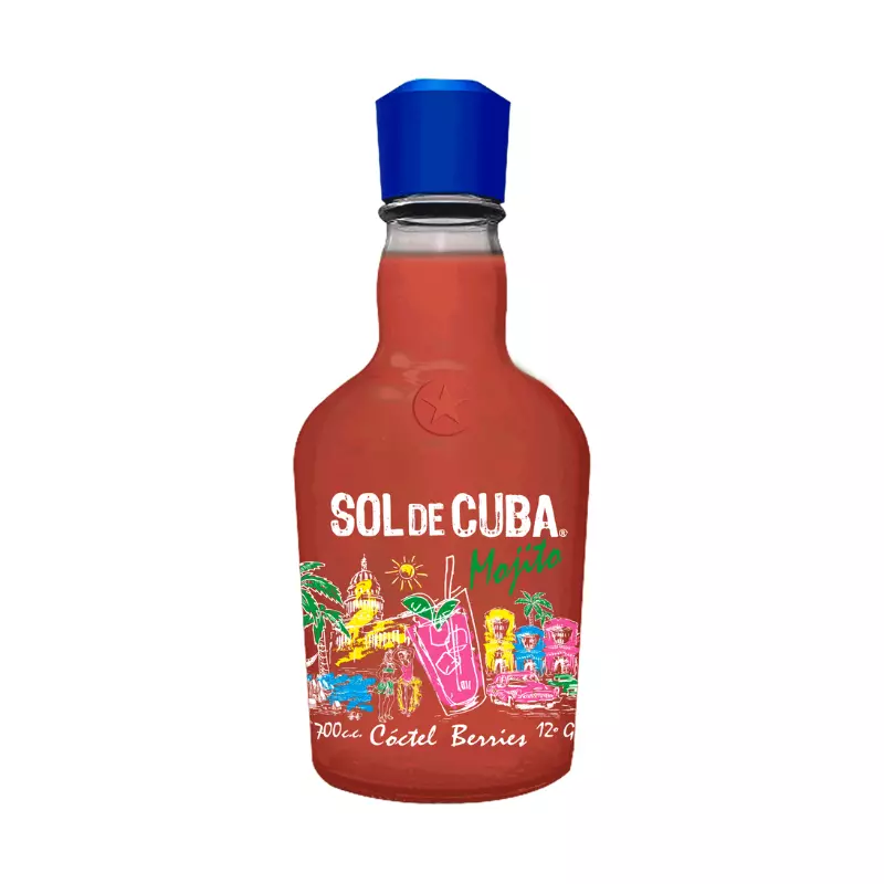 Coctel Sol de Cuba Berries 12° 700 c