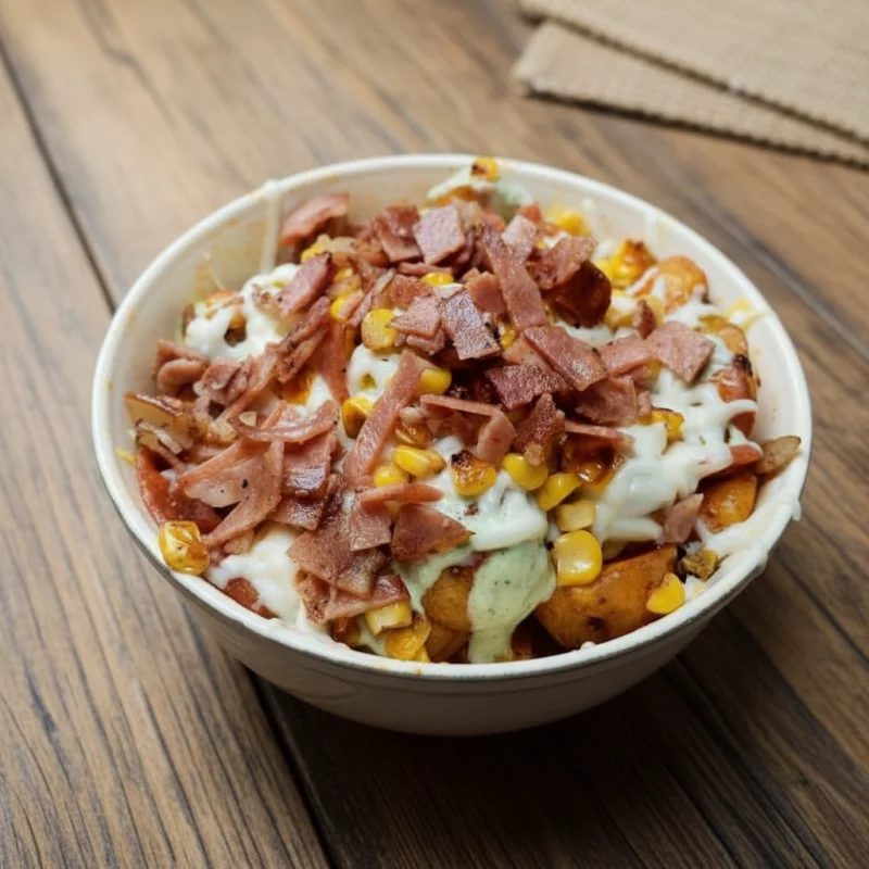 SALCHI-BACON RANCHERA🍟