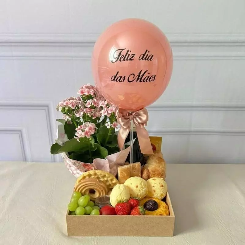 Cesta "Café Bom dia de mãe"