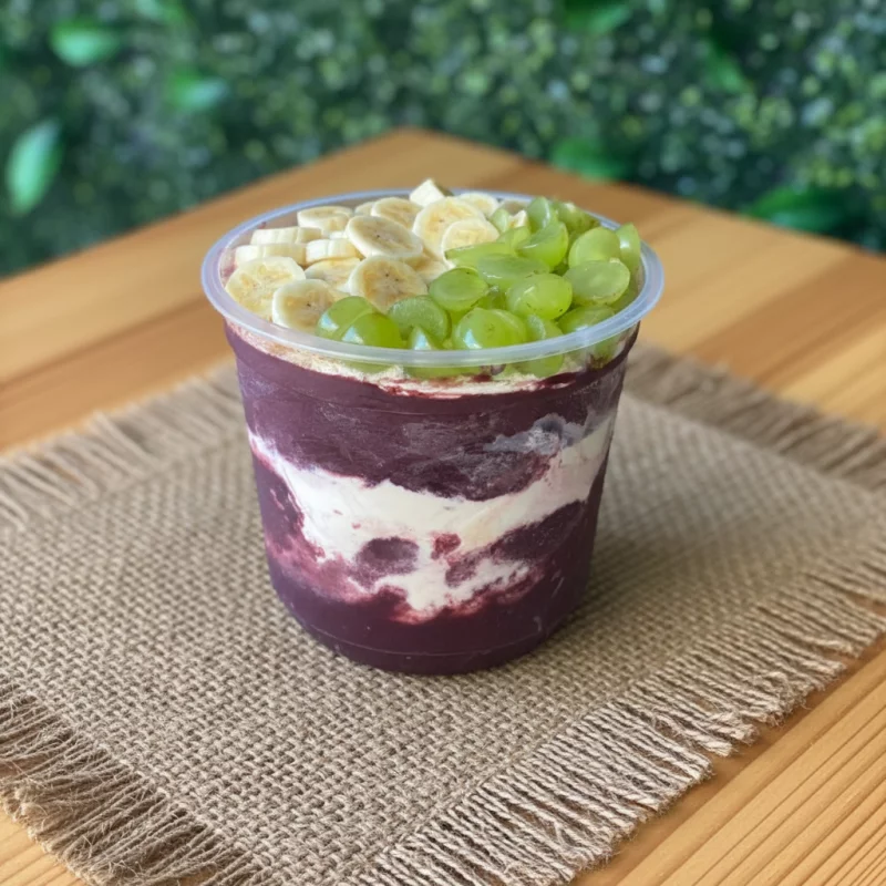 Pote com 1500ml de Açaí