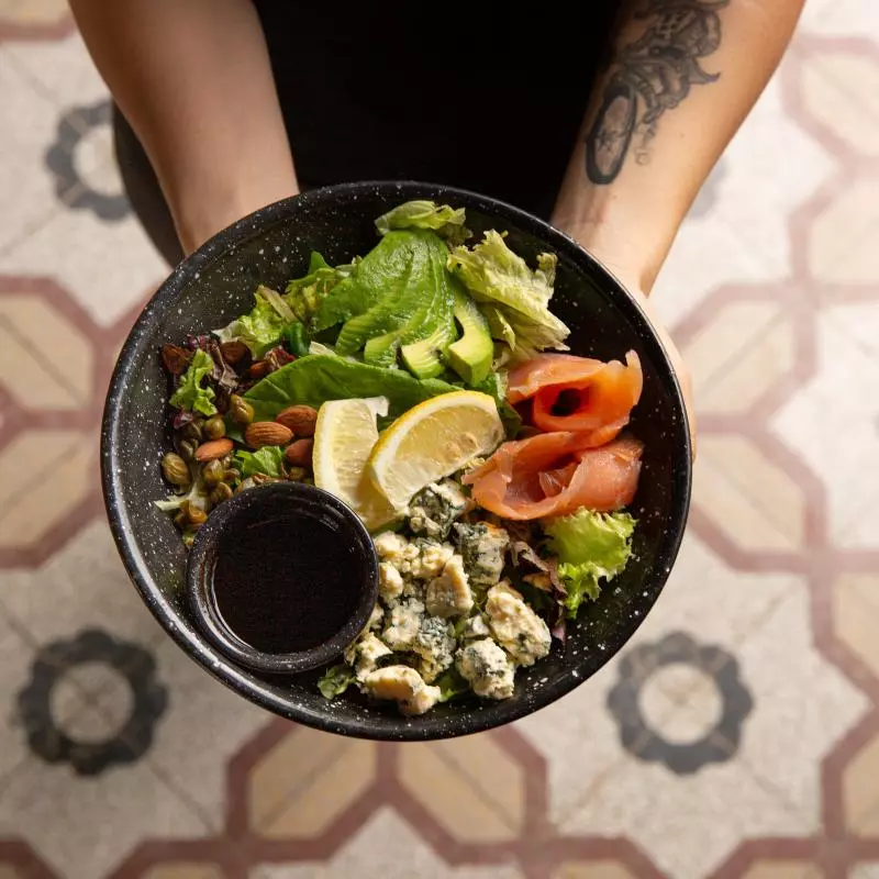 Ensalada Salmon
